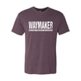 thumbnail image 2 of Wild Bobby Waymaker Inspirational/Christian Men Premium Tri Blend Tee, Vintage Purple, Medium, 2 of 5