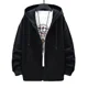 thumbnail image 1 of Sudadera con capucha de moda para hombre, cárdigan con capucha, chaqueta clásica de Color sólido, abrigo de manga larga con cremallera, ropa informal, otoño, 1 of 5