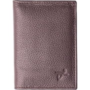 Top Grain Leather Wallet L-Fold ID Card Case Holder Wallet RFID Blocking Wallets for Men