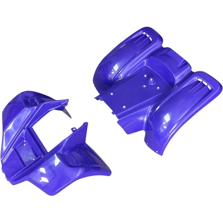 Front and Rear Fender Set Kazuma Meerkat Redcat 50cc 90cc ATV Kids Four Wheeler Blue
