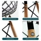thumbnail image 3 of Set de Comedor Cristal 120 cm Oslo y 4 Sillas Eames Vento Gris, 3 of 9