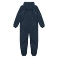 thumbnail image 6 of Aislor Men's Anti-Static Dustproof Hooded Coveralls Blend Work Zipper Jumpsuits Workshop Uniforms Navy Blue L, 6 of 7