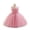 Pink A, variant on KYAIGUO 1-7Y Toddler Girls Flower Princess Party Dress Baby A-Line Tulle Wedding Birthday Formal Dresses Kids Sleeveless Tutu Prom Pageant Birthday Party Ball Gown