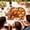 F, variant on Highland Cow Wooden Charcuterie Board, 10.6"x11" Rustic Farmhouse Serving Board Made from Natural Solid Wood with Compartments for Cheese, Meat, Fruit Snack, Mother's Gift for Women Men