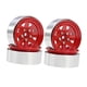 thumbnail image 5 of 4 llantas de aluminio para ruedas RC de 1,9 pulgadas, piezas de repuesto de metal resistente para neumáticos RC Rojo, 5 of 9