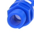 thumbnail image 3 of 3pcs Plastic Pneumatic Muffler Exhaust Air Line  3/8 PT Blue, 3 of 4