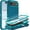 Blue/Turquoise, variant on REQO for iPhone 17 Air Case, Military Grade 3 in 1 Heavy Duty Shockproof/Drop Proof/Dust Proof Case with 2Pcs Tempered Glass Screen Protector