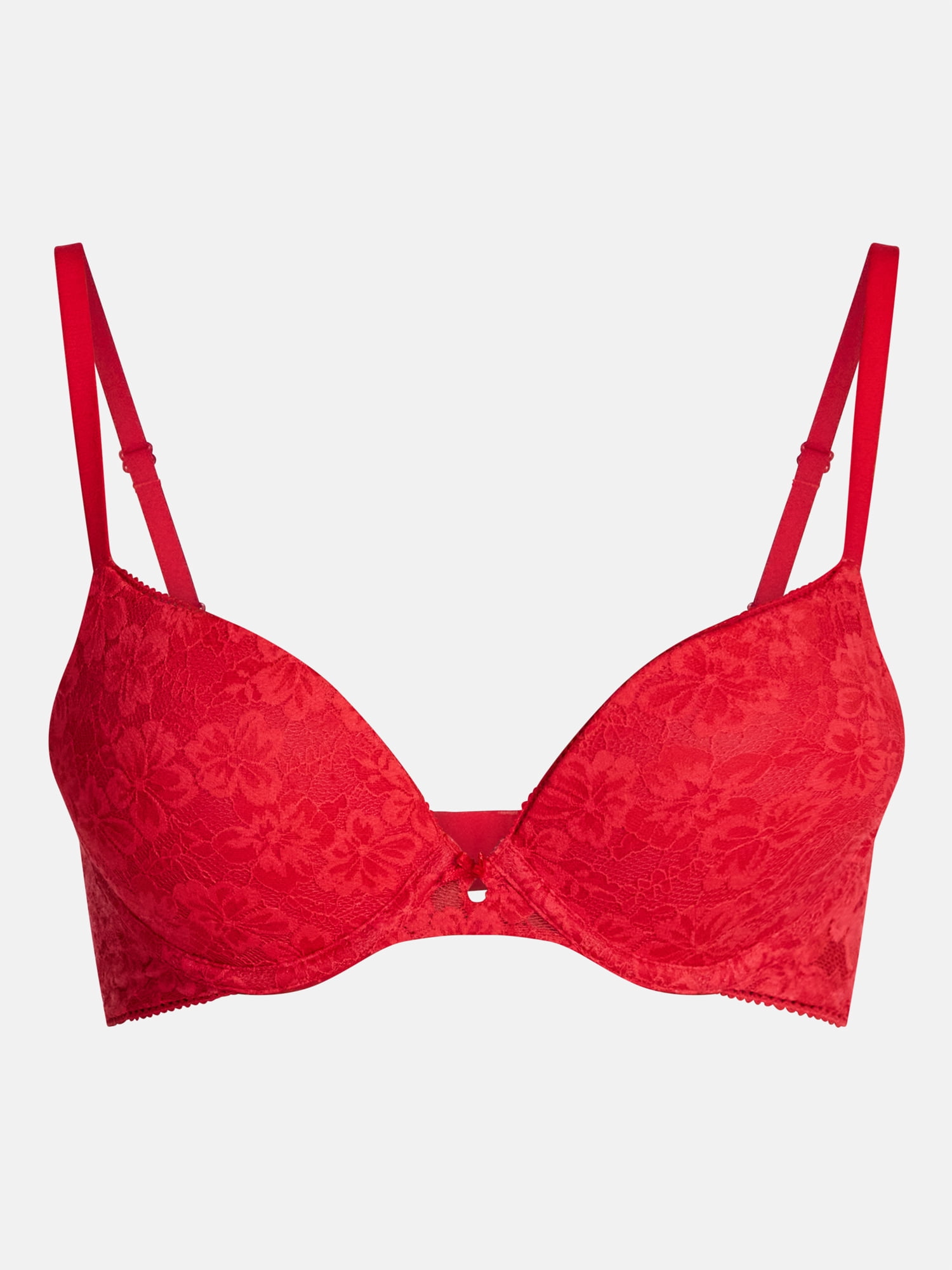 No Boundaries Allover Lace Push Up Bra, Women's 32B-40DD