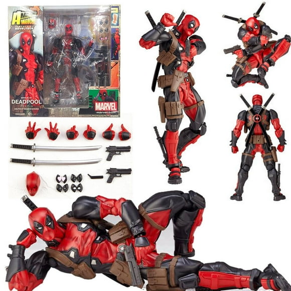 Figura de acción Deadpool de 16 cm de altura, material de PVC con caja
