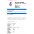 thumbnail image 2 of Front Left Door Latch Assembly - Compatible with 1985 - 1992 Chevy Astro 1986 1987 1988 1989 1990 1991, 2 of 2