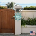 thumbnail image 3 of Designocracy MA98536-18 18 in. Captain Wheel Coastal House Number Sign Decor, 3 of 8