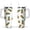 White-6, variant on 40oz Tropical Pineapple Pattern Stainless Steel Flip Straw Tumbler Spill Proof Travel Cup Double Wall Vacuum Insulated Coffee Mug with Top Handle