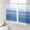 Blue White, variant on Sheer Curtains 54 Inch Length 2 Panels Set for Kitchen, Beige White Stripes Semi Sheer Curtains for Windows, Farmhouse Modern Gradient Lines Voile Window Treatments Rod Pocket Curtain