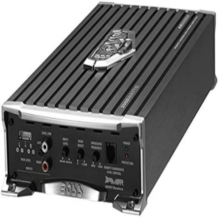 Boss Audio Systems AR2000M 2000W Mono Car Amplifier, Amp Wire Kit
