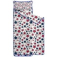 thumbnail image 2 of Red White Blue Baseballs and Stars Pattern Toddler Nap Mats for Kids Preschool,Sleeping Mat Bag or Kids,Toddler Sleeping Bag,Toddler Nap Mat or Daycare, 2 of 6