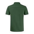 thumbnail image 3 of HAPIMO Men's Cotton Linen Slim Tops with Pocket Clothing Stand Collar Pullover Solid Tees Sale Fashion Summer Button Casual Workout Short Sleeve Shirts Green L, 3 of 4