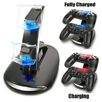 Dual USB Handle Fast Charging Dock Station Stand Charger for Sony PS4 Controller