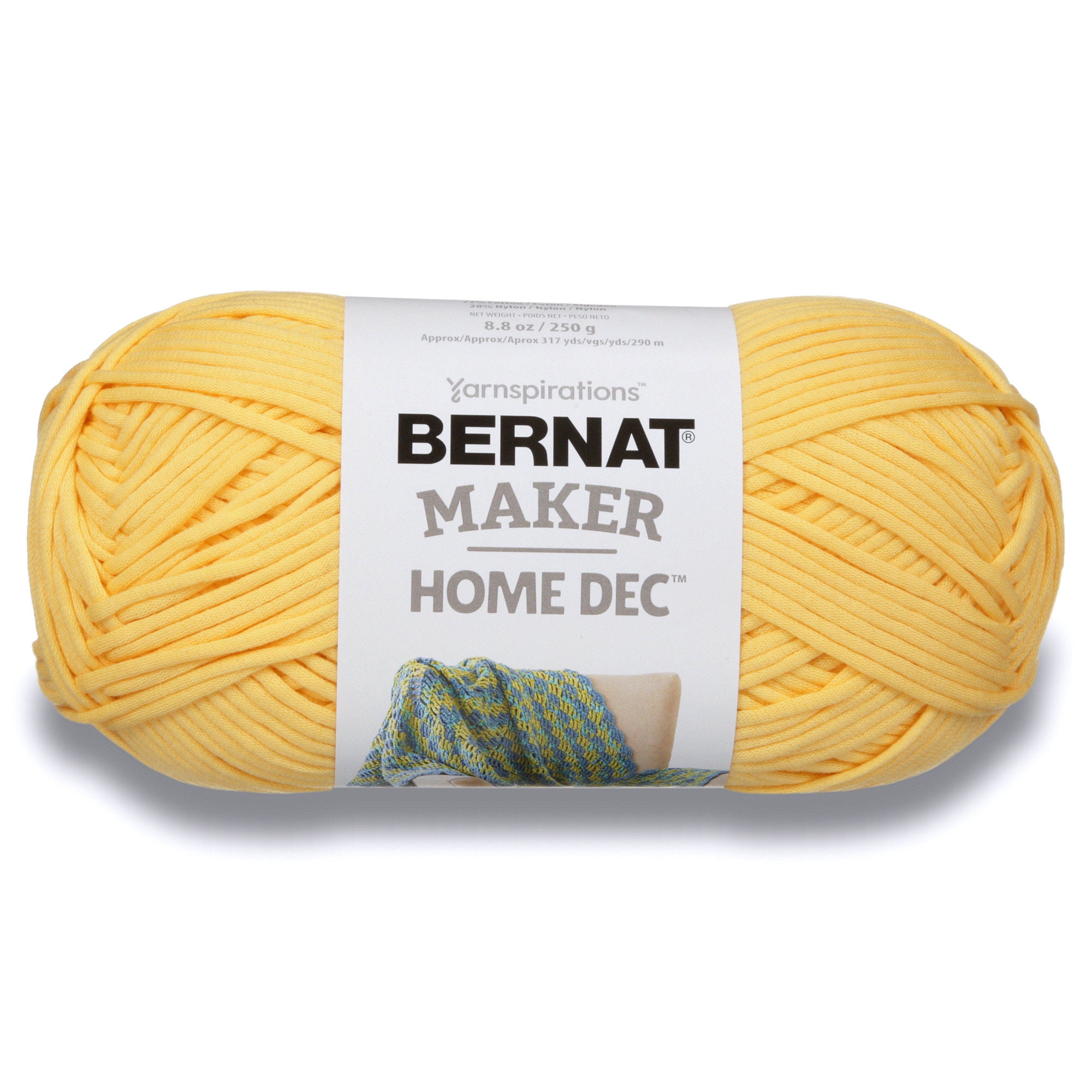 Bernat Maker Home Dec Gold Yarn, 8.8 ounces, 317 yards