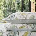 thumbnail image 4 of Imprimir Paisley Funda Nórdica para Cama Queen Size Verde Floral Funda Nórdica Set, 4 of 7