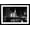 Black Frame, variant on Art.com Black And White Of Chicago River Photographic Print by Patrick Warneka, White Frame Wall Art, 23" x 17"