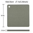 thumbnail image 1 of Alfombrilla de silicona Yashi resistente al calor de 230 °C color verde, 1 of 5