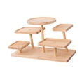 thumbnail image 1 of Langgg Display Riser Stand Tiered Decor Desktop Stand Cake for Doll Cosmetic Figure 5 Layer, 1 of 6