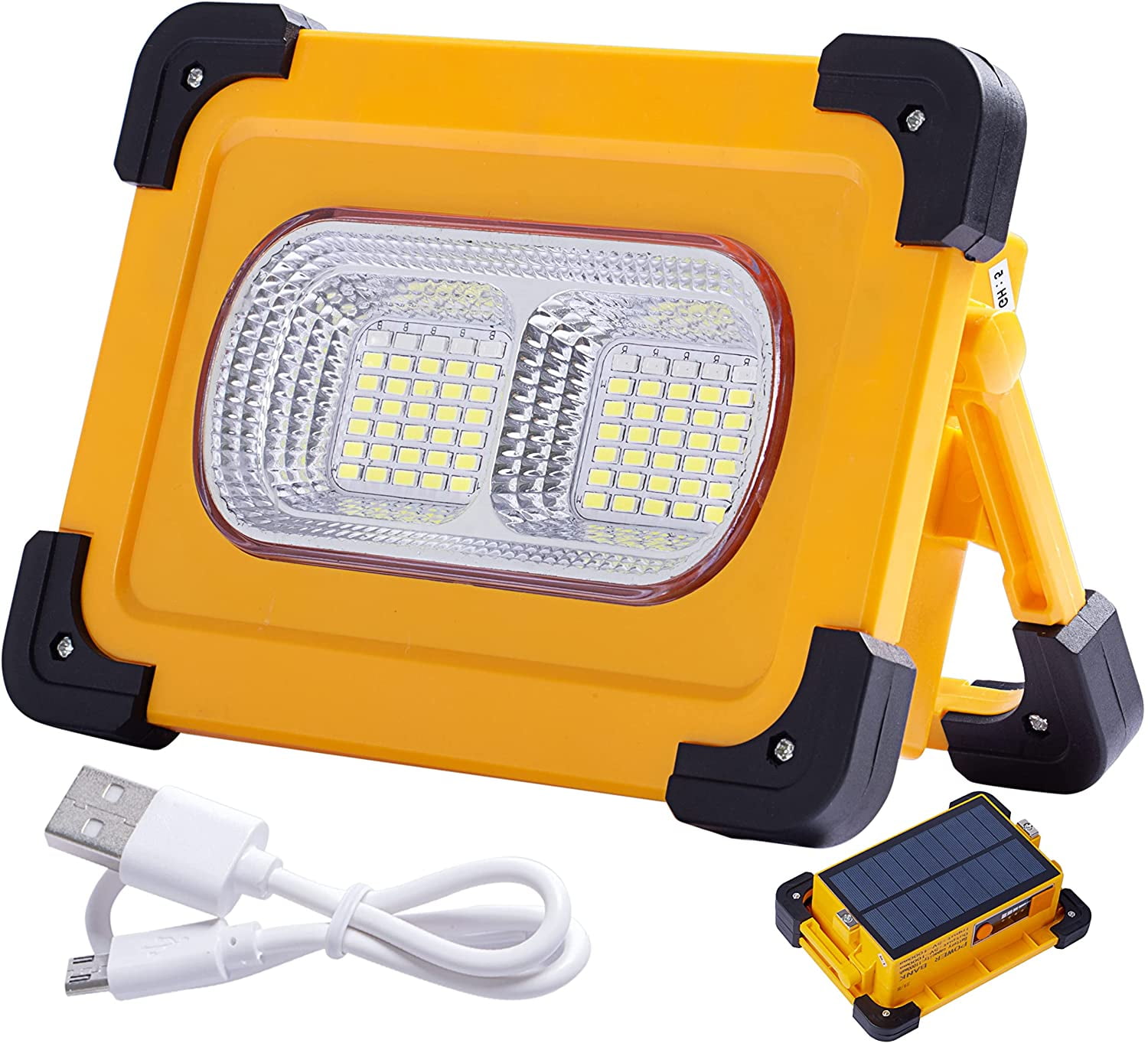 XINXI 1,000,000 Lumens Rechargeable Spotlight - 6 Light Modes, USB Power Bank, IP67 Waterproof (Blue) - View #9
