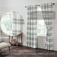 thumbnail image 6 of VHC Brands Pine Grove Plaid Curtain Panel, Green, 84x40, Set of 2, 6 of 7