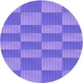 thumbnail image 1 of Ahgly Tapis d'Intérieur Lavable en Machine Carré Transitionnel Mimosa Violet, 3 Pieds Carré, 1 of 7
