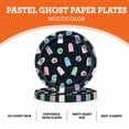 thumbnail image 3 of Cute Ghosts Disposable Paper Plates, Multicolor, 8.5", 30 Count, Halloween by Way To Celebrate, 3 of 7
