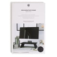 thumbnail image 5 of U BRANDS Zen Desktop Organizer Monitor Stand, 4.5" Riser Height, Black Finish, 5 of 6