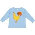 thumbnail image 3 of Inktastic Cute Yellow Chicken Boys or Girls Long Sleeve Toddler T-Shirt, 3 of 5