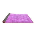 thumbnail image 2 of Ahgly Company Indoor Rectangle Medallion Purple Traditional Area Rugs, 2' x 3', 2 of 4