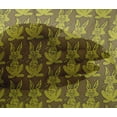 thumbnail image 4 of oneOone Viscose Chiffon Fabric Rabbit Block Print Fabric BTY 42 Inch Wide, 4 of 4