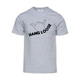 thumbnail image 1 of Gravity Threads Hang Loose Mens Short-Sleeve T-Shirt - Heather Grey - Medium, 1 of 2