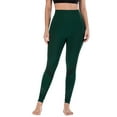 thumbnail image 2 of FUTATA Women's Yoga Pants High Waist Capris Leggings Quick-Drying Workout Running Gym Pants Tights Sweatpants Long,Black Green Gray, 2 of 5