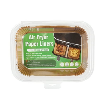 

Qmyliery Air Fryer Liners Air Fryer Parchment Paper Set Non-Stick Greaseproof Parchment Paper for Air Fryer Roasting Microwave