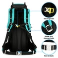 thumbnail image 4 of Sac à Dos de Camping Grande Capacité 60 L Imperméable Sac à Dos de Randonnée Alpinisme pour Randonnée Voyage, 4 of 8