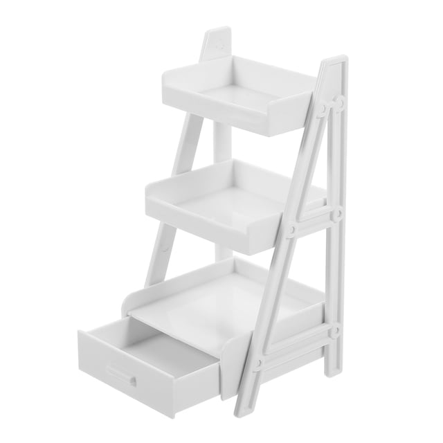 Miangastore Doll House Miniature Storage Shelf Flower Shelf Flower Stand Display Shelf