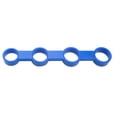 thumbnail image 1 of Resistencia de La Mano de Plástico Extensor de Ejercitador Fortalecedor - Azul L, tal se describe Sunnimix Entrenador de dedos para la mano, 1 of 8