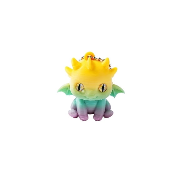 1PC Cute Little Dragon (Summer Dream) 5CM 3D printed dragon figurine/decorative piece