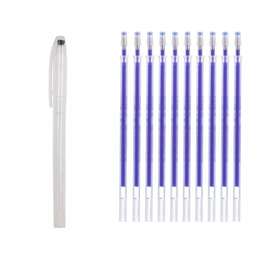 1Set Heat Erasable MagicalMarker Pen Temperature Disappearing Fabric Fabric Pens Line Marking DIY Craft Sewing Accessories