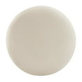 thumbnail image 5 of Christopher Knight Home 30" Velvet Upholstered Round Ottoman, Wood Frame, Cream, 5 of 6