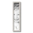thumbnail image 2 of ArtToFrames 4x18" Bright Silver Picture Frame, Silver Wood Poster Frame, with Regular Glass and 2 (FBPL-4752), 2 of 7