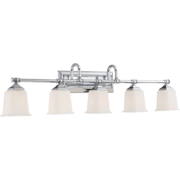 Quoizel NL8605C Nicholas 5-Light Bath in Chrome