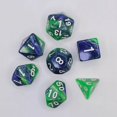 thumbnail image 2 of 7 Pieces Polyhedral Dices Set d6 d4 d8 d10 Durable Board Game Props for Card Game Cafe Blue Green, 2 of 7