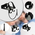 thumbnail image 3 of Wall Mount for CPAP Machine Compatible with ResMed AirSense 10 Lightweight Aluminum Design with Anti Slip Straps and Hose Management Hook Bedside Org, 3 of 7