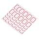 thumbnail image 5 of EeaseMX 12 hojas de etiquetas autoadhesivas, pegatinas simples para marcar nombres escritos a mano, pegatinas de precios para el hogar, la oficina y la escuela., 5 of 7