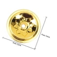 thumbnail image 2 of PAMINGONO 20pcs Oil Float Aluminum Golden for Festive Celebrations and Rituals, 2 of 6