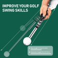 thumbnail image 4 of Entrenador de swing de golf KALAUTO retráctil y telescópico, 4 of 6